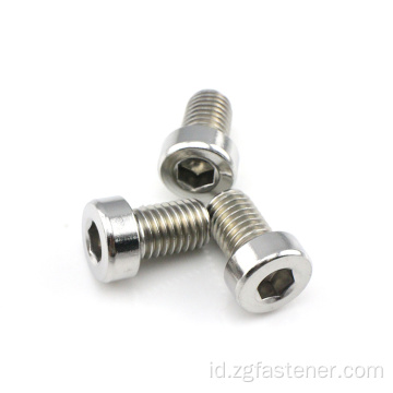 Hex soket stainless steel head baut allen baut kunci